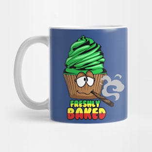 FRESHLY BAKED CANNABIS MARIJUANA 420 CUPCAKE Mug